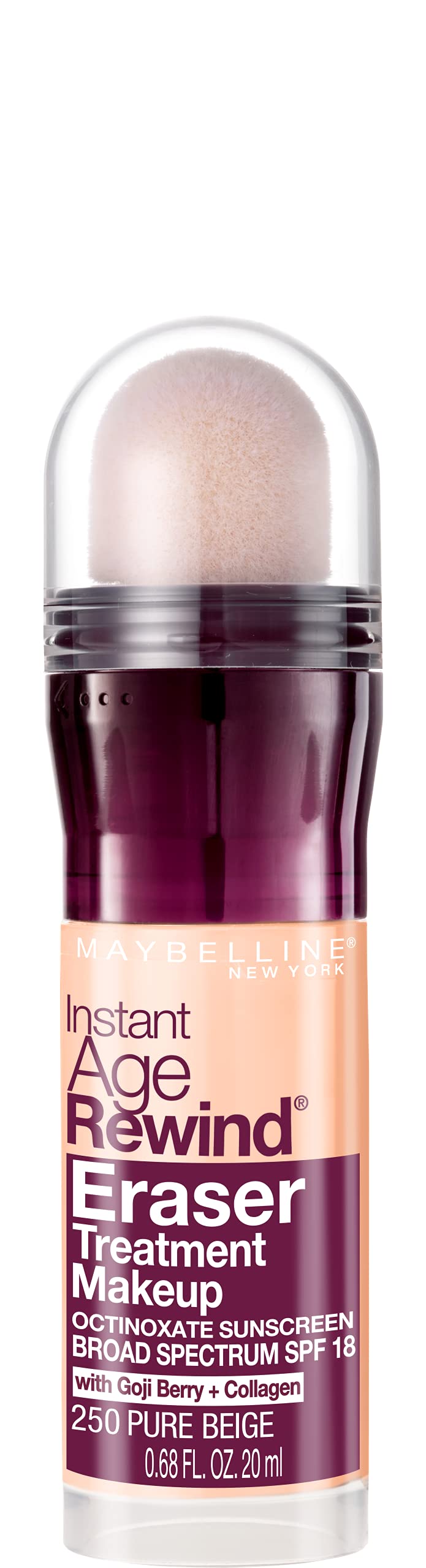 Maybelline New York Instant Age Rewind Eraser Dark Spot Concealer Plus Treatment, 0.2 Fluid Ounce