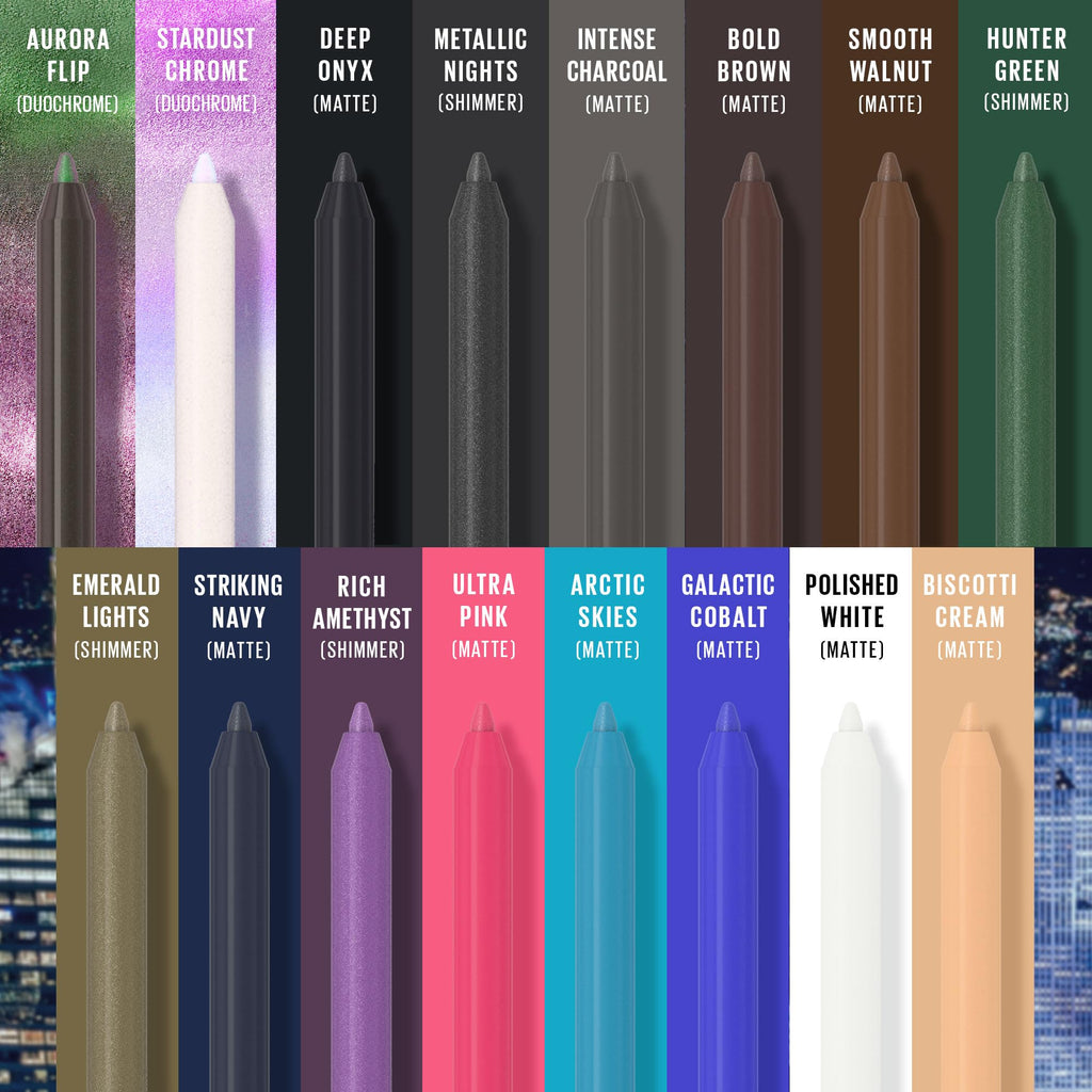 MAYBELLINE New York Tattoo Studio Long Lasting Sharpenable Eyeliner Pencil Glide on Smooth Gel Pigments with 36 Hour Wear Waterproof