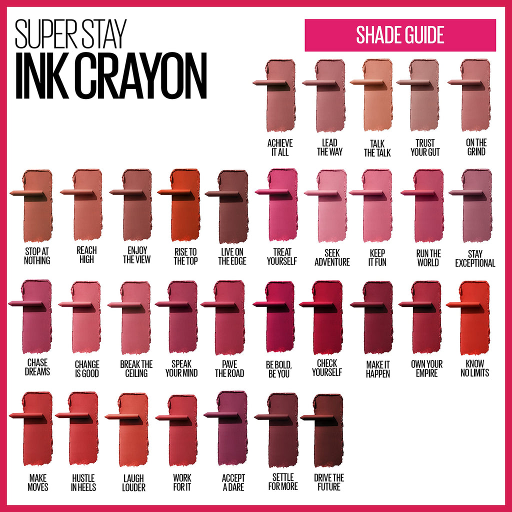 Maybelline New York SuperStay Ink Crayon Matte Long Wear
