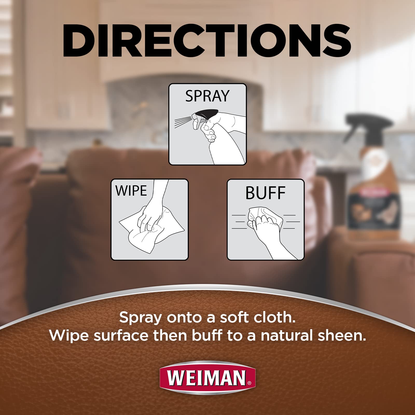 WEIMAN LEATHR CLEAN 12OZ