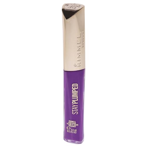 Rimmel Stay Plumped Lip Gloss, 840 Showstopper, Shelf Pack of 2