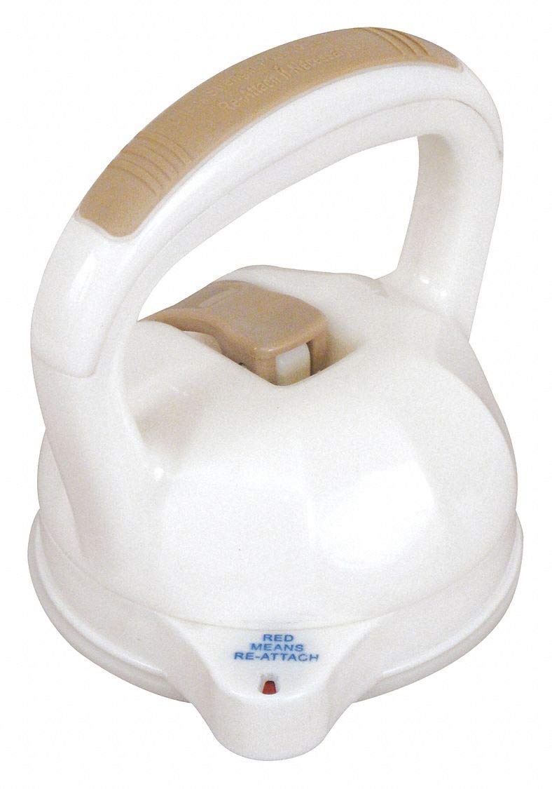 HEALTHSMART 4" Adjustable Plastic Grab Bar, Light Brown
