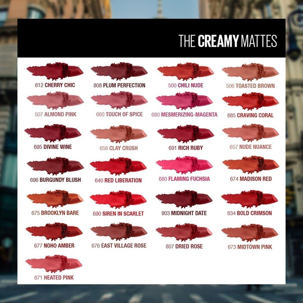 Maybelline New York Color Sensational NudeLipstick