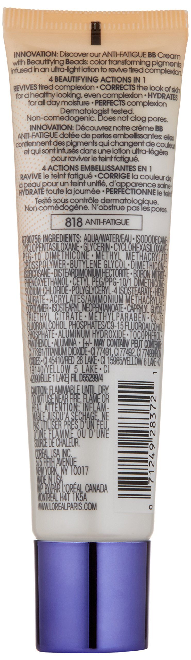 L'Oréal Paris Magic Skin Beautifier BB Cream, Anti-Fatigue, 1 fl. oz.
