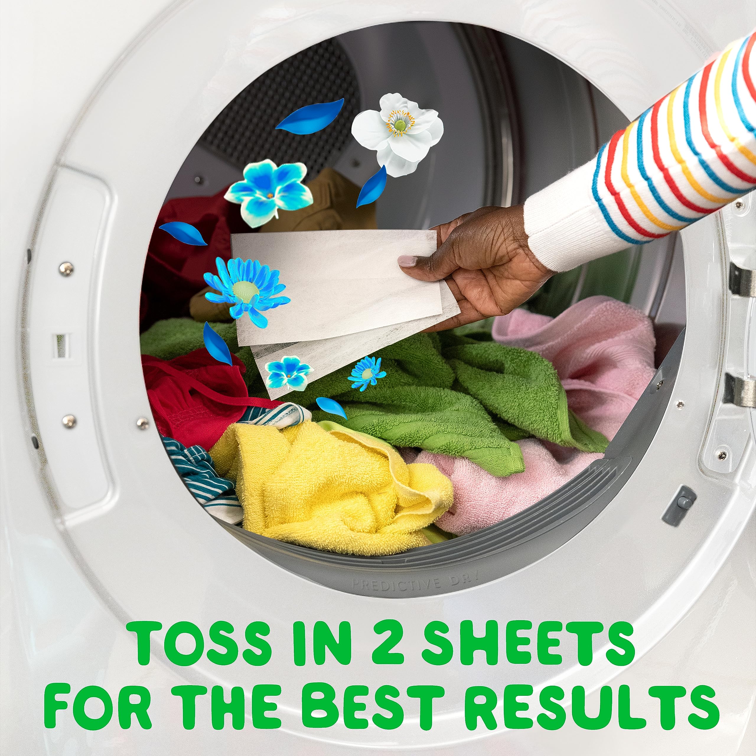 Gain Dryer Sheets Laundry Fabric Softener 1
