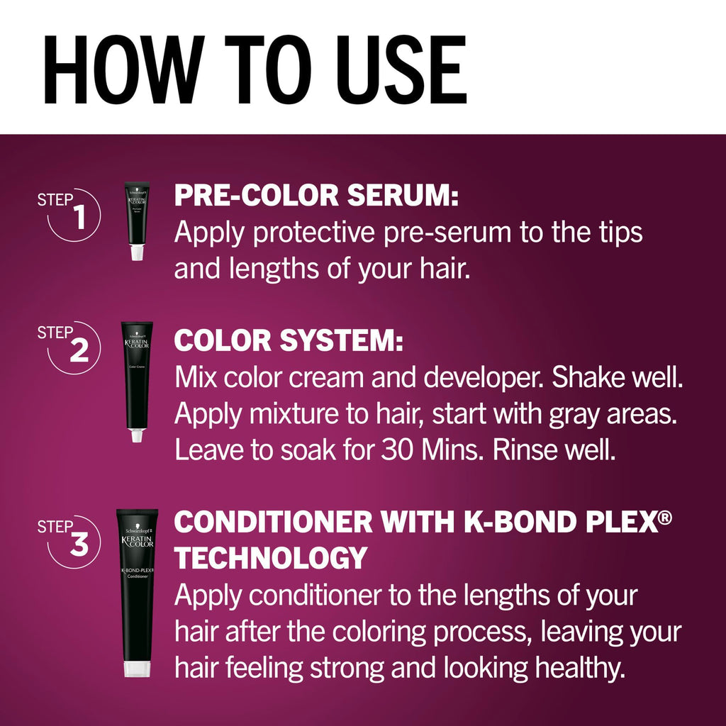 Schwarzkopf Keratin Color Anti-Age Hair Color Cream