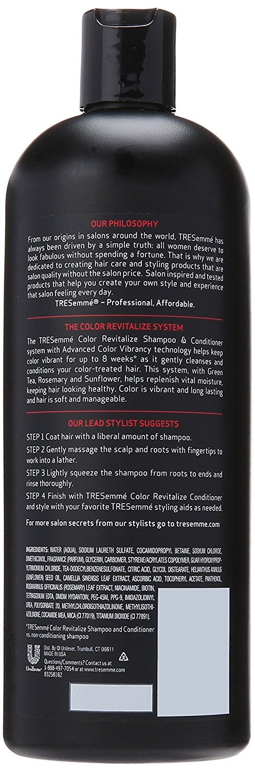 Tresemme Shampoo, Color Revitalize