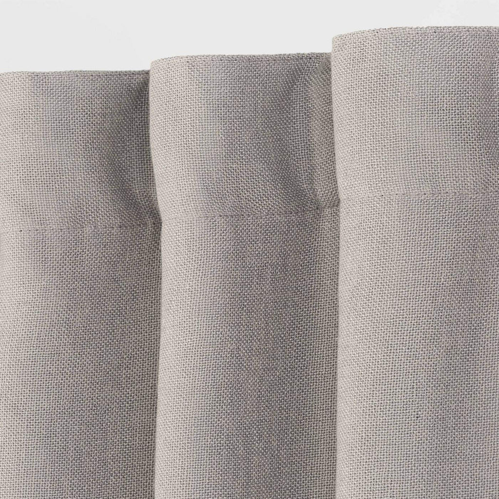 Gray 99.9 Blackout Curtain Panels - Threshold Collection 84x50