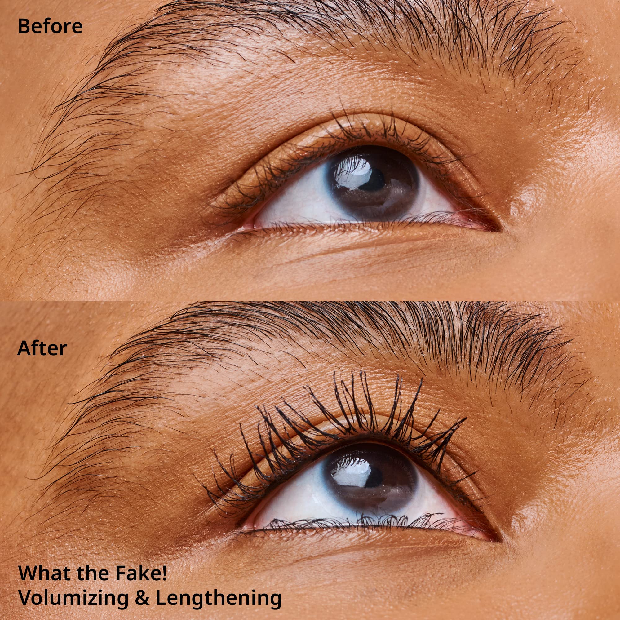 essence | What the Fake! Volumizing & Lengthening Fiber Mascara | Paraben Free | Cruelty Free