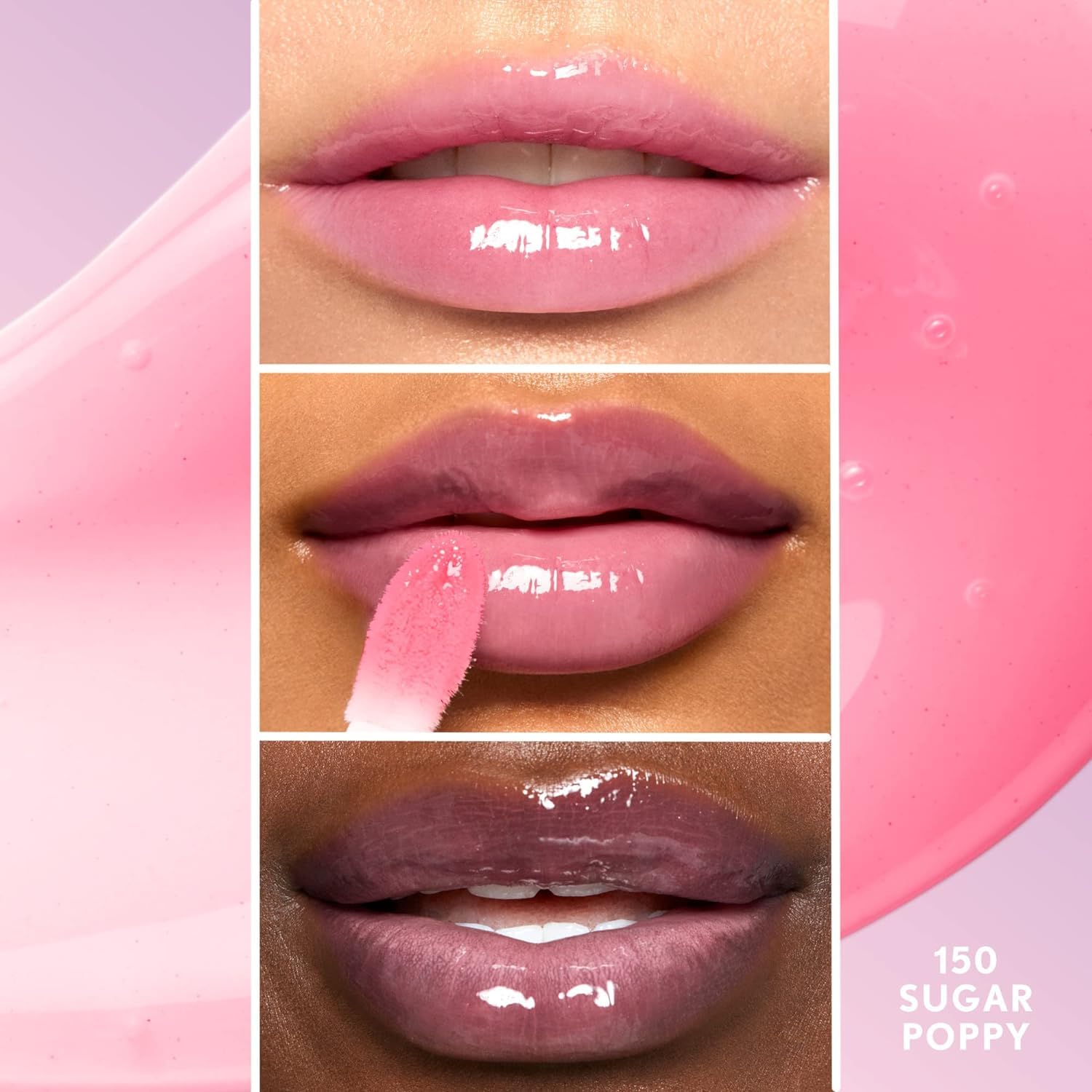 COVERGIRL Clean Fresh Yummy Gloss, Sugar Poppy, Shelf Pack of 2