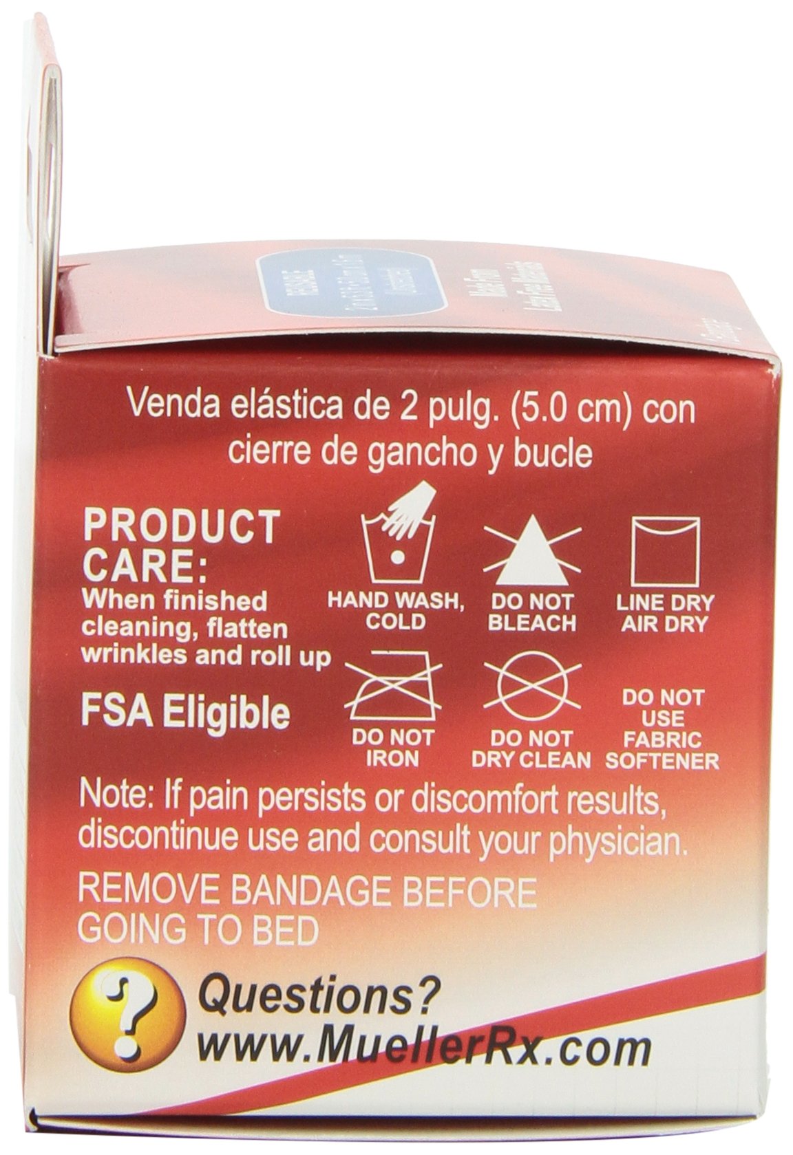 MUELLER Sports Medicine Elastic Bandage, All-Purpose Support Wrap, Self Adhesive Bandage Wrap, Athletic Compression Sleeve for Injuries and Pain Relief, Beige