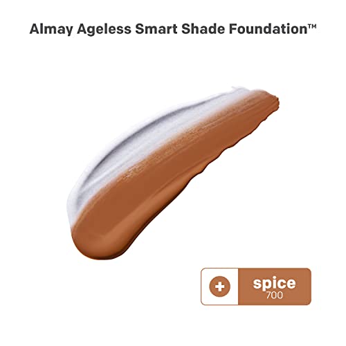 Anti-Aging Foundation by Almay, Smart Shade Face Makeup with Hyaluronic Acid