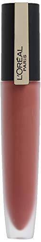 L'Oréal Paris Makeup Rouge Signature, Lasting Matte Lip Stain, Ultra Lightweight, Ultra Comfortable, High Pigment Color, Precise Applicator Shapes & Lines Lips