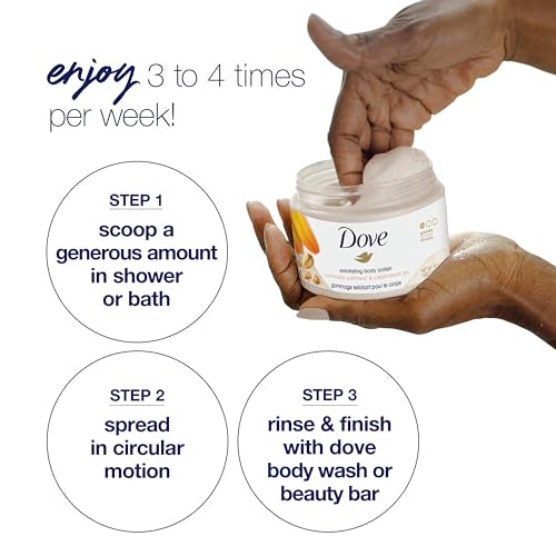 Dove Dove Scrub For Skin Body Exfoliates 10 5 Oz