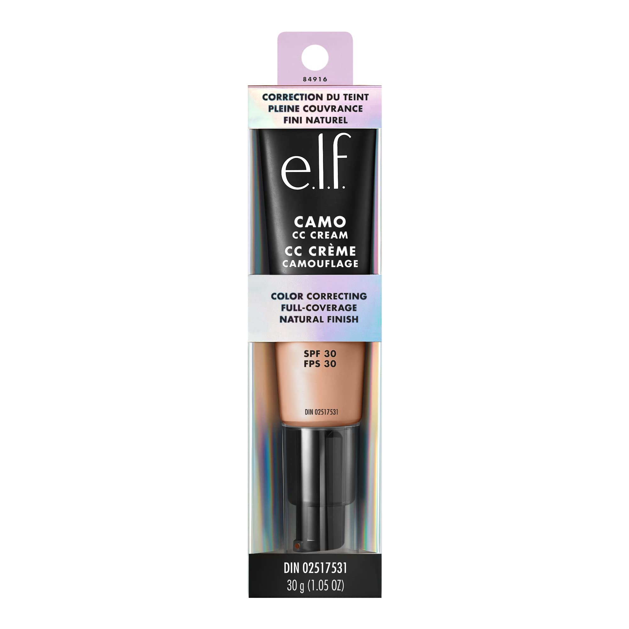 ELF camo cc cream cream natural