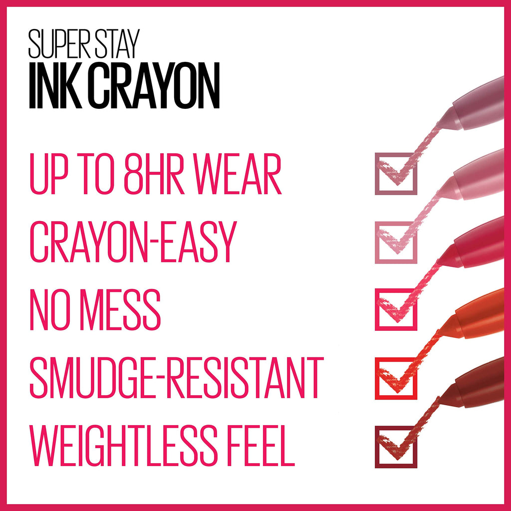Maybelline New York SuperStay Ink Crayon Matte Long Wear