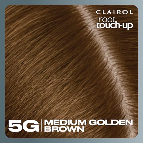 Clairol Root Touch-Up by Nice'n Easy Permanent Hair Dye for Brown Hair Color with 100% Gray Coverage