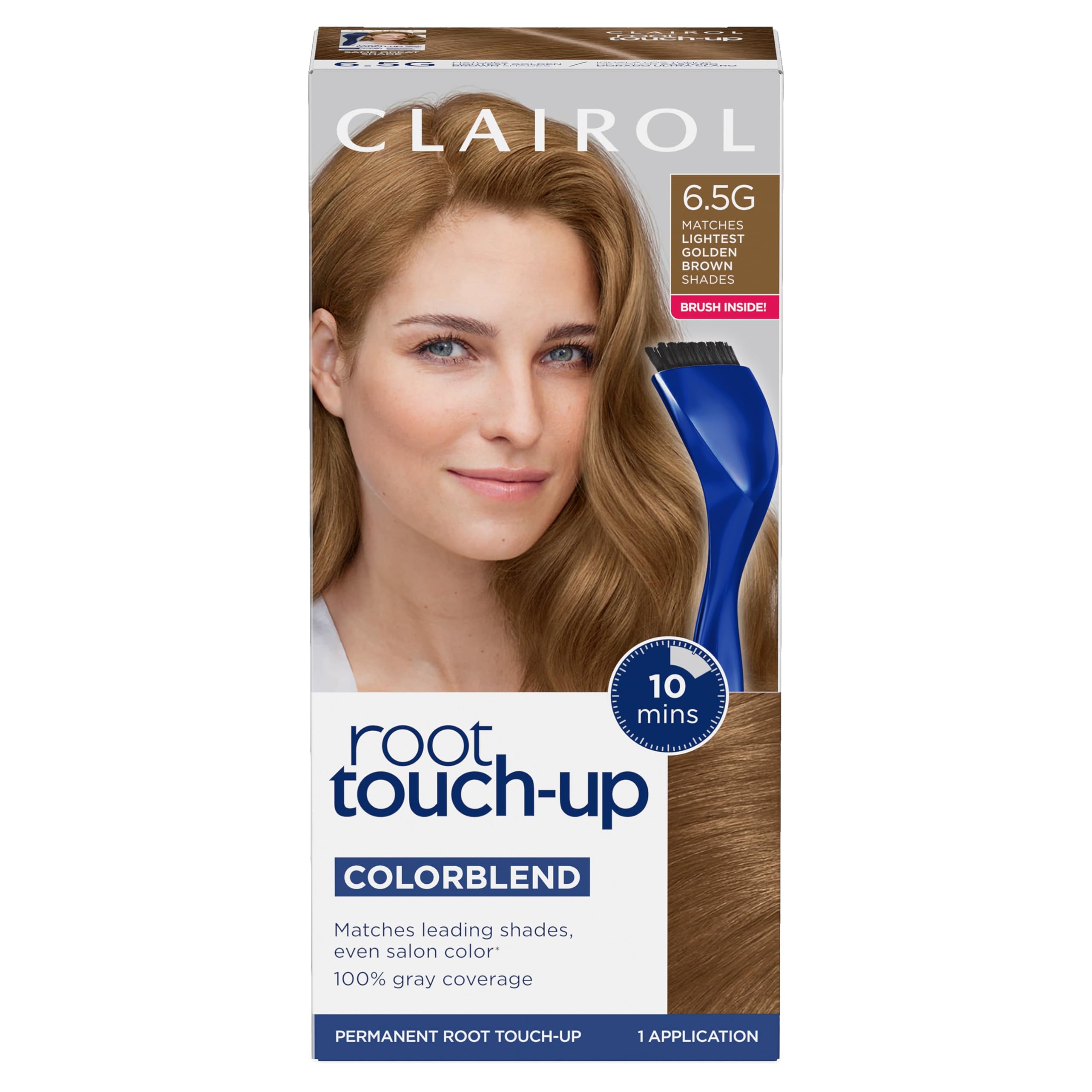 Clairol Root Touch-Up by Nice'n Easy Permanent Hair Dye for Blonde Hair Color with 100% Gray Coverage