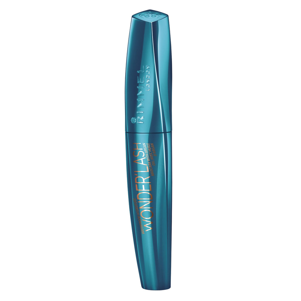 Rimmel London Wonder'Lash Mascara, Waterproof, Conditioning, Lightweight Feel, 003, Extreme Black, 0.2oz