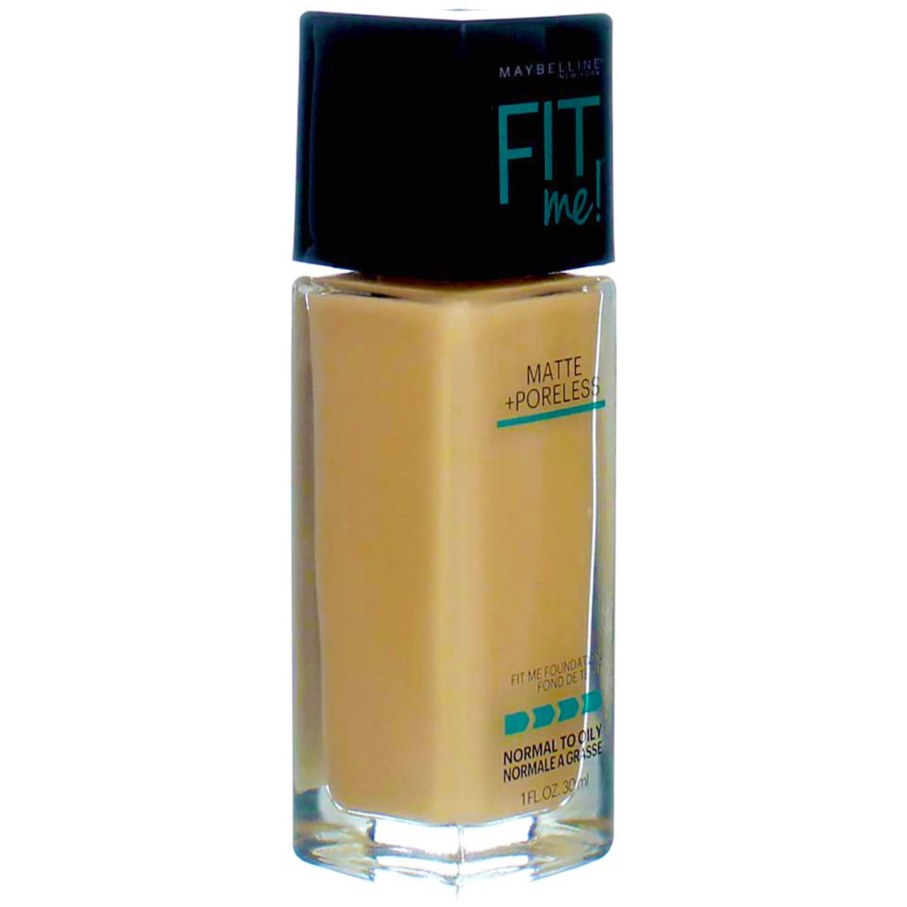 MAYBELLINE Fit Me Matte + Poreless Liquid Foundation Makeup,