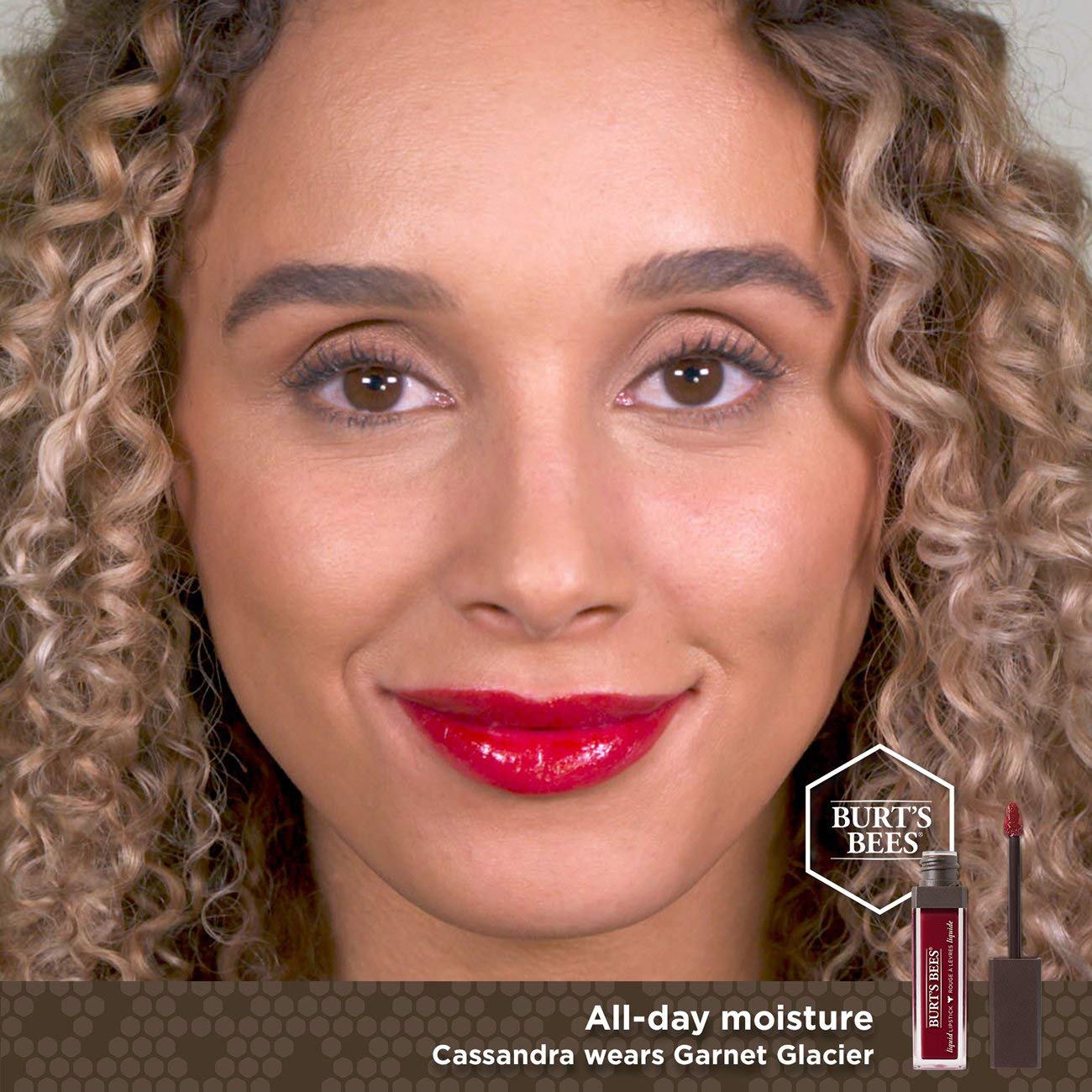 Burt's Bees 100% Natural Glossy Liquid Lipstick 1 Tube