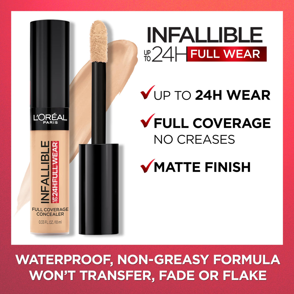 Loreal Paris infallible 24 hr full wear concealerliquidmatte