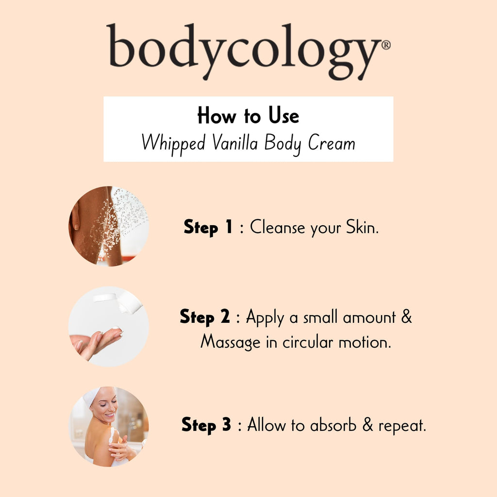 Bodycology Whipped Vanilla Body Cream Women 8 oz