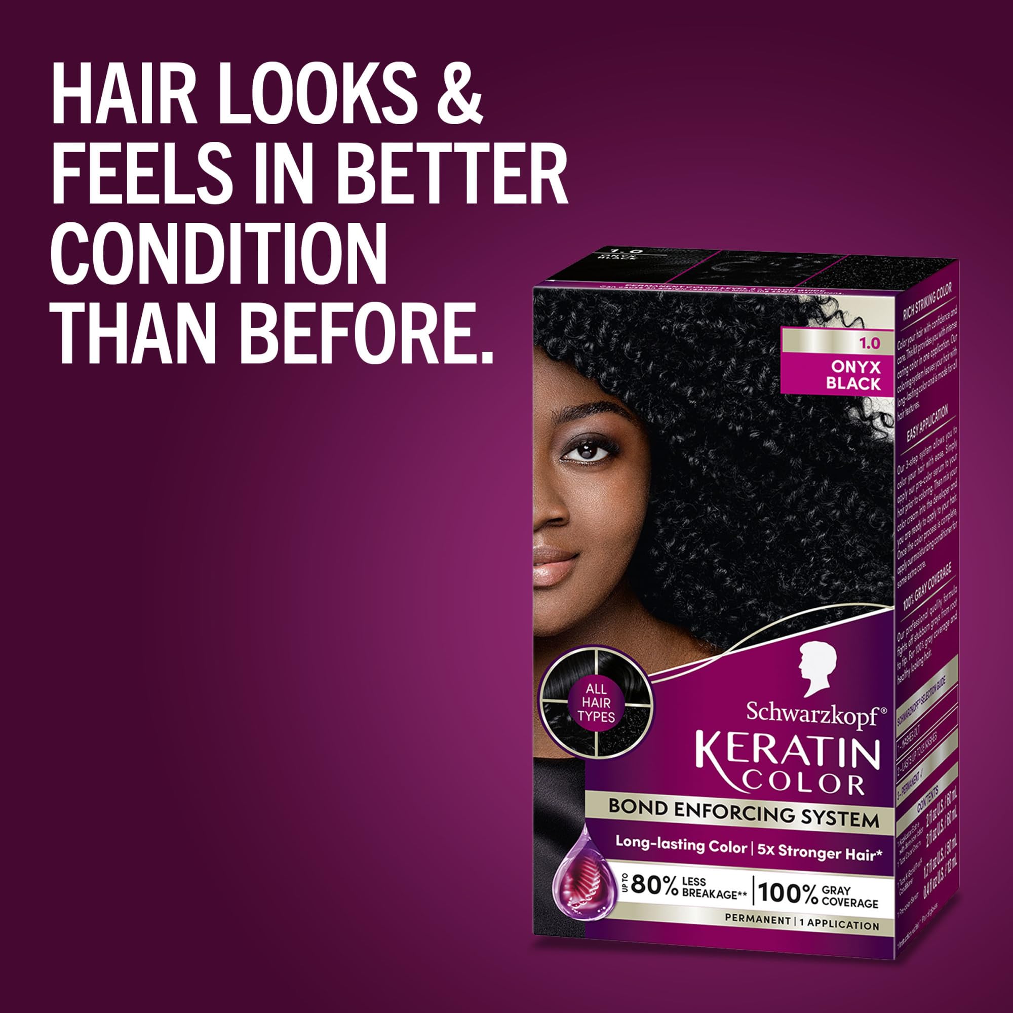 Schwarzkopf Keratin Color Anti-Age Hair Color Cream