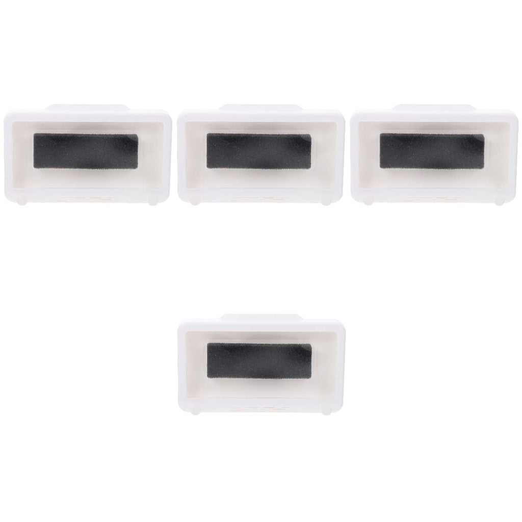 UKCOCO 4pcs Box Mobile Phone Holder Shower Phone Wall Mount Shower Phone Mount Shower Case Shower Wall Phone Holder Bathroom Phone Holder Wall Case for Phone Plastic Watch Tv Glass White