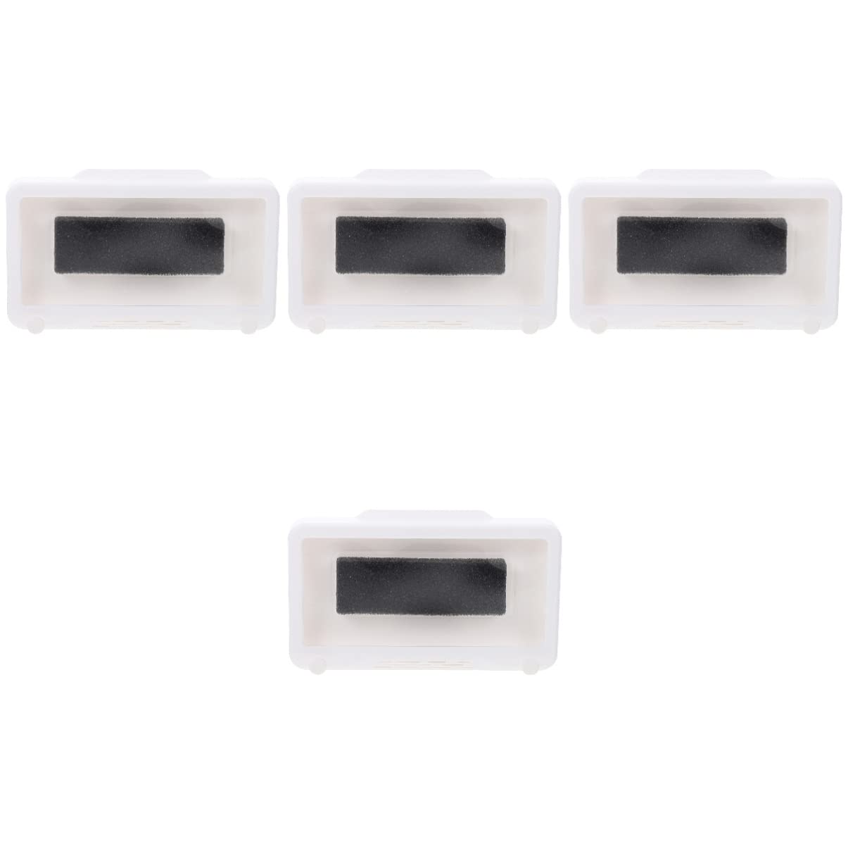 UKCOCO 4pcs Box Mobile Phone Holder Shower Phone Wall Mount Shower Phone Mount Shower Case Shower Wall Phone Holder Bathroom Phone Holder Wall Case for Phone Plastic Watch Tv Glass White