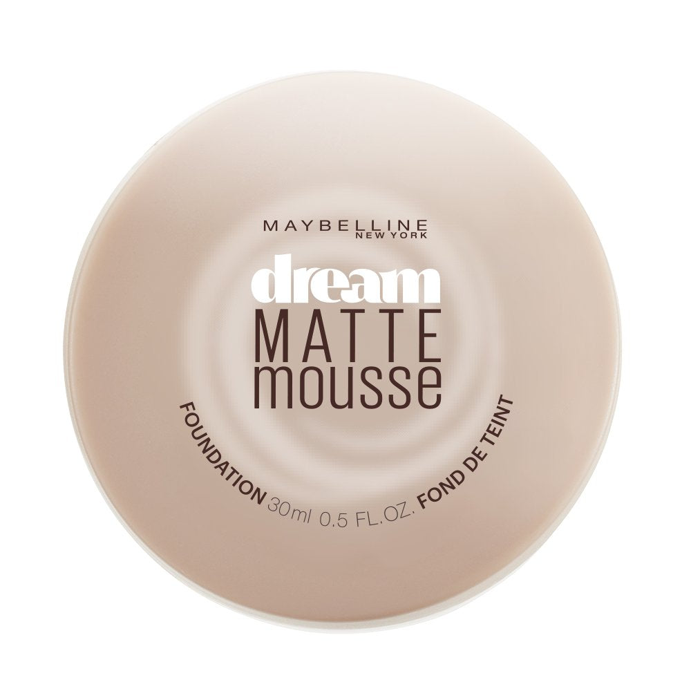 Maybelline Dream Matte Mousse Foundation, Classic Ivory, 0.64 Fl Oz (Pack of 1)