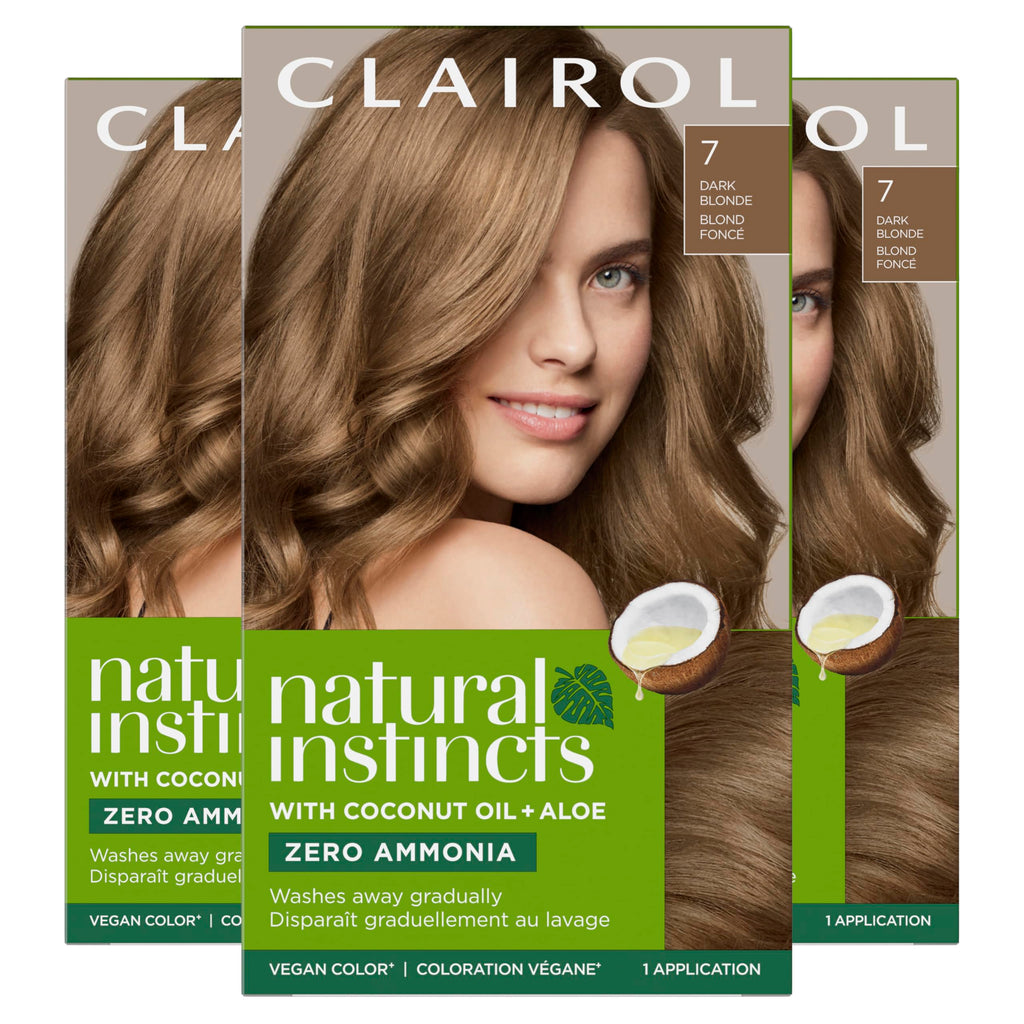 Clairol Natural Instincts Demi-Permanent Hair Dye, Healthy-Looking Blonde Hair Color with Zero Ammonia