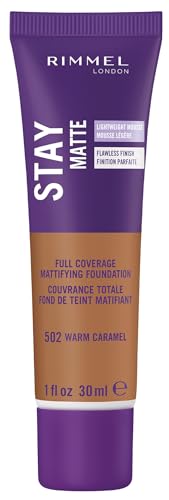 Rimmel Stay Matte Foundation Soft Beige 1 Fluid Ounce Bottle Soft Matte Powder Finish Foundation for a Naturally Flawless Look