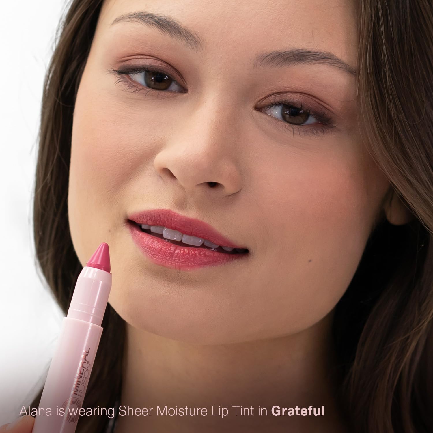 Mineral Fusion Sheer Moisture Lip Tint, Buildable Lip Color, Hydrating Lip Balm with Jojoba Oil, Shea Butter & More, Hydrates & Nourishes, FD&C Dye-Free & Hypoallergenic