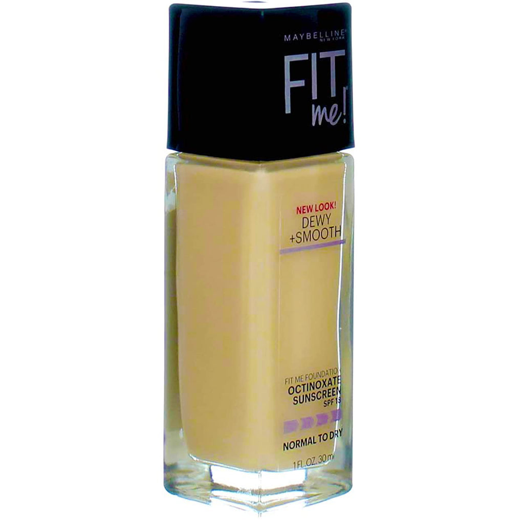 Maybelline Fit Me Liquid SPF#18 Foundation Porcelain (2-Pack)