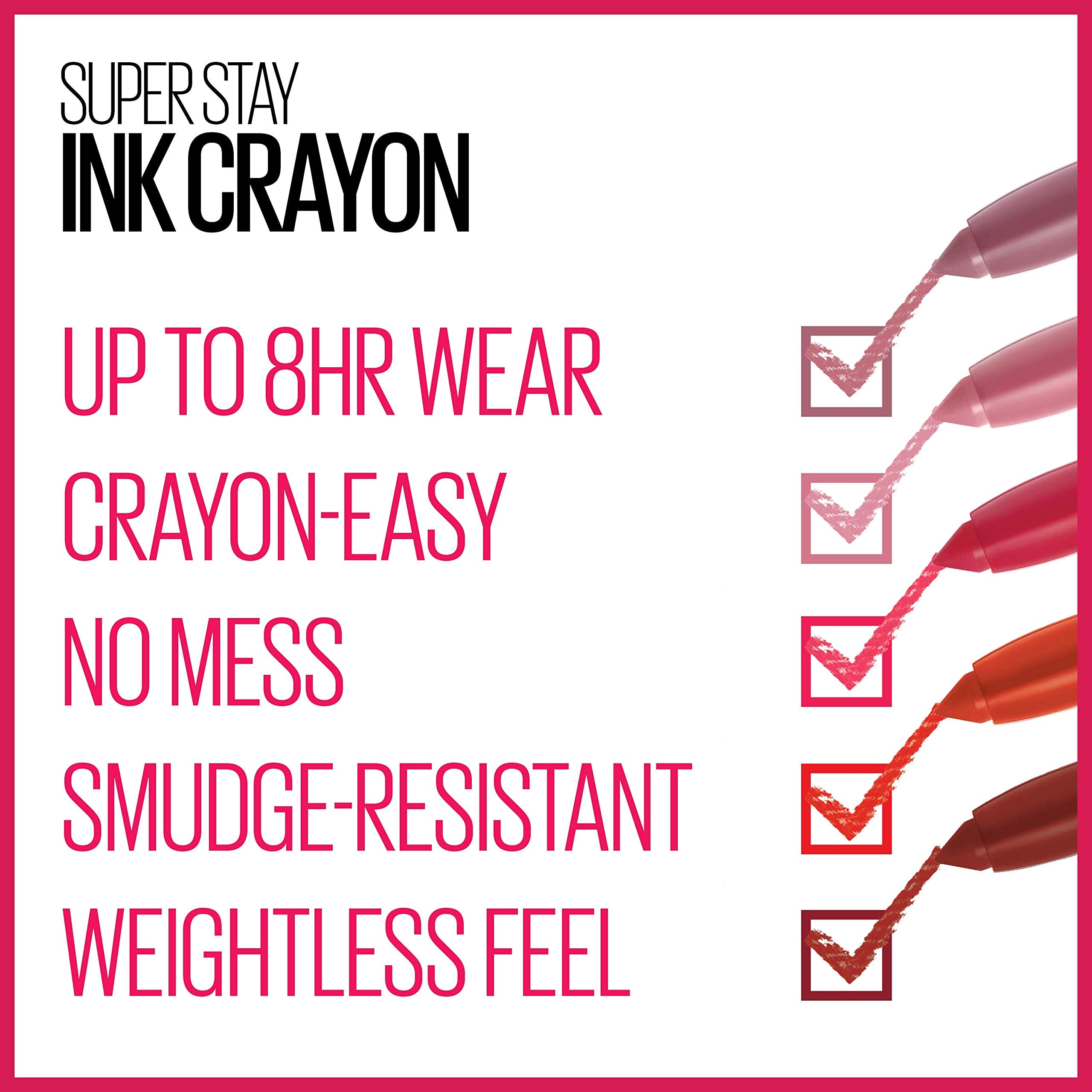 Maybelline New York SuperStay Ink Crayon Matte Long Wear